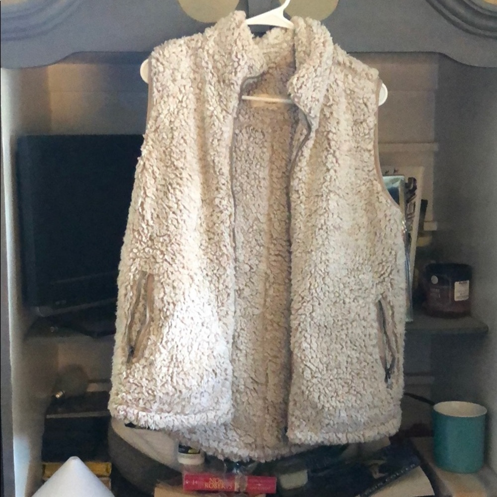 Fuzzy vest